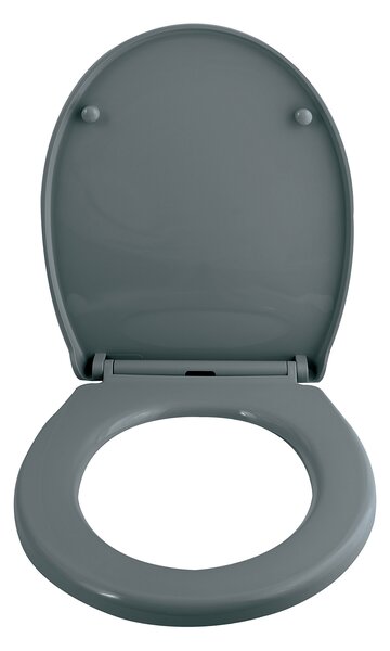 Spirella WC prkénko HARRY, tmavě šedé, plast