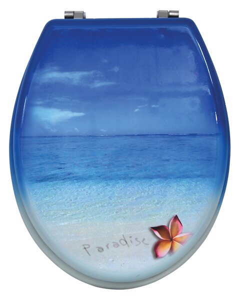 MSV WC prkénko PARADISE, s motivem, MDF