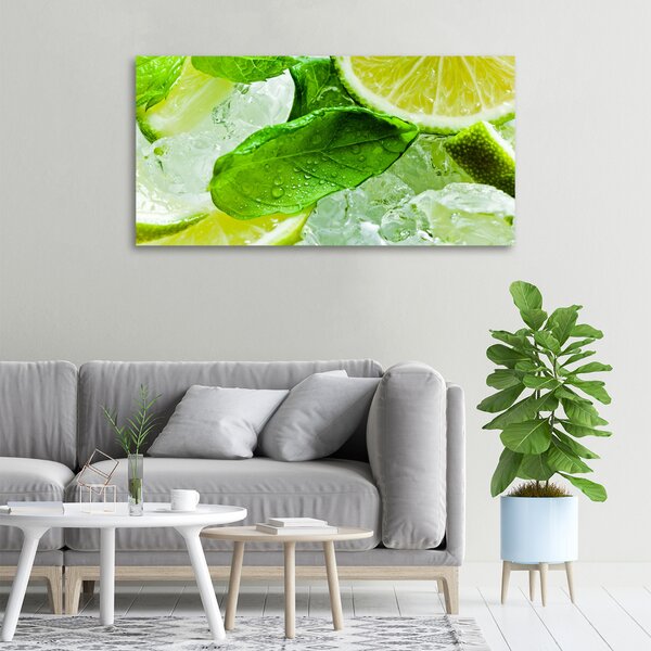 Foto obraz canvas Limetka s ledem oc-61933128
