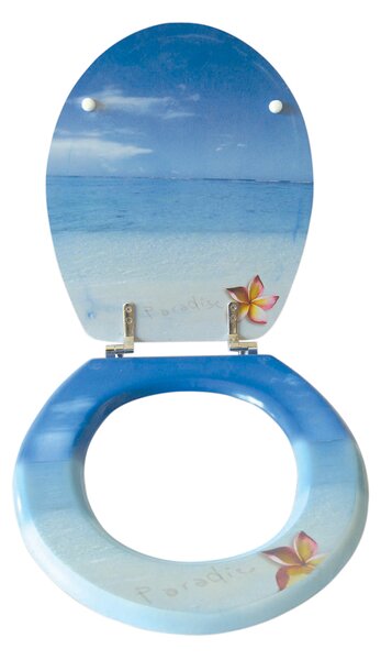 MSV WC prkénko PARADISE, s motivem, MDF