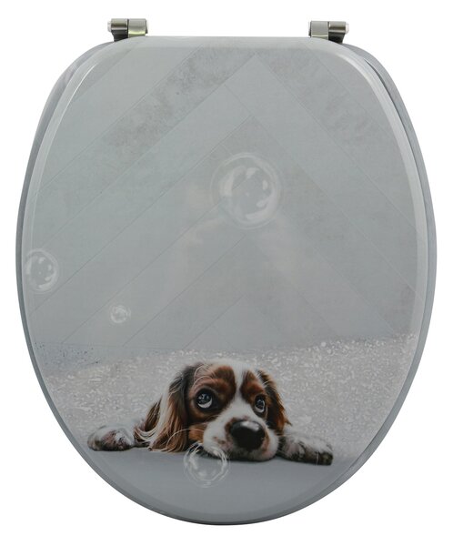 MSV WC prkénko DOGGY, s motivem, MDF