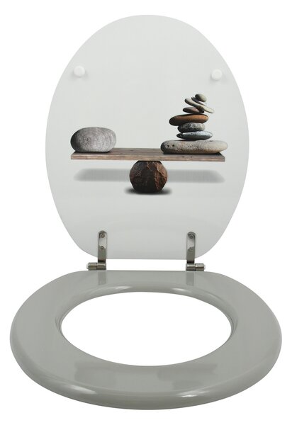MSV WC prkénko SPIRIT, s motivem, MDF