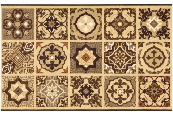 Protiskluzový běhoun PATCHWORK 07 béžový