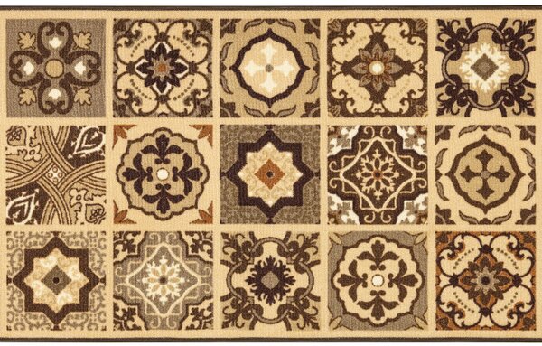 Protiskluzový běhoun PATCHWORK 07 béžový