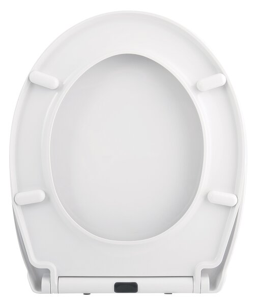 Spirella WC prkénko HARRY, bílé, plast