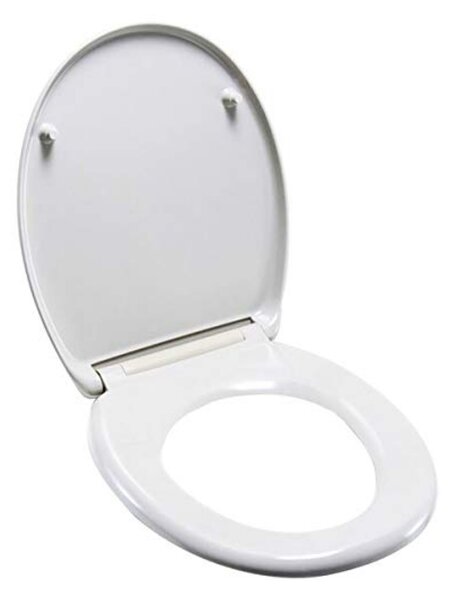 Spirella WC prkénko HARRY, bílé, plast