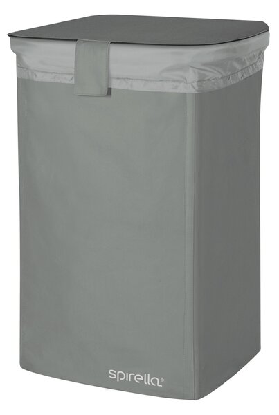Spirella koš na prádlo CLASSIC L, šedý, polyester, 50 L