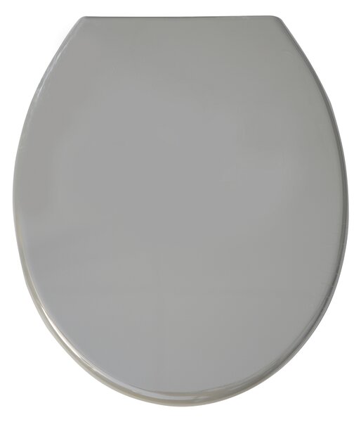 MSV WC prkénko, šedé, plast, plastové panty