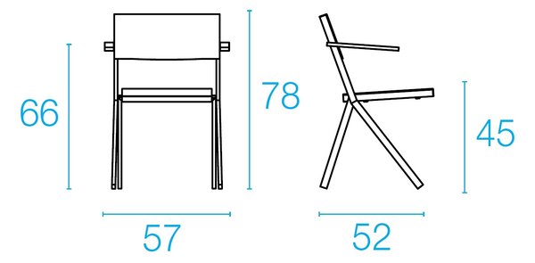 Emu designové jídelní židle Mia Armchair