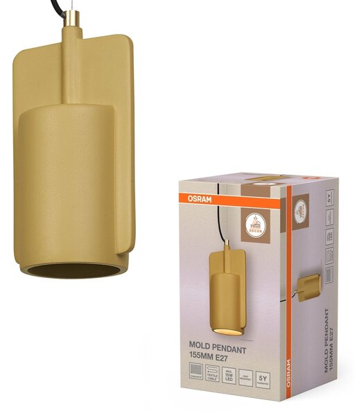 Závěsné svítidlo Decor Mold 155MM 1XE27, Zlaté
