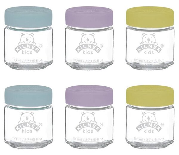 Kilner sklenice na přesnídávky 110 ml 6 ks