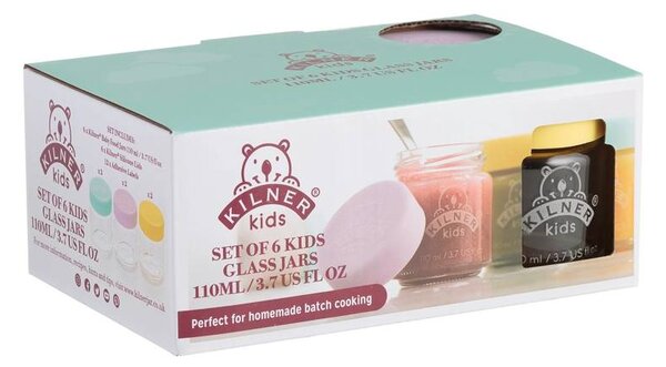 Kilner sklenice na přesnídávky 110 ml 6 ks