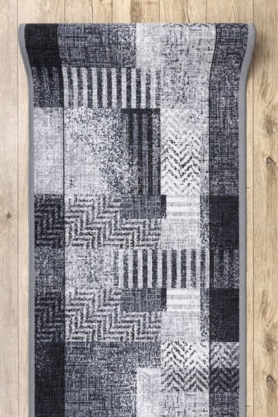 Associated Weavers Běhoun pogumovaný Essenza 19 šedý Šíře: 67 cm