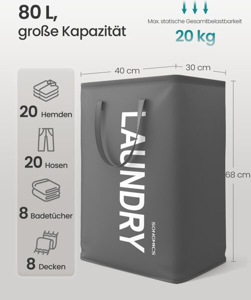 Prádelní koš RLH001GN01