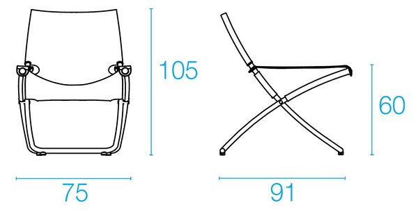 Emu designová zahradní křesla Snooze Lounge Chair