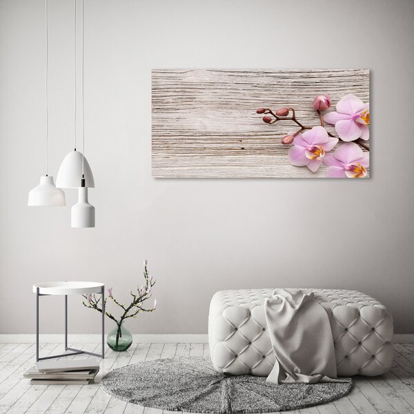 Moderní skleněný obraz z fotografie Orchidej a na stromě osh-62495656