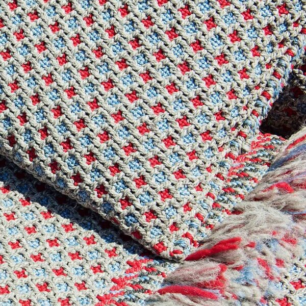 Gan designové zahradní polštáře Garden Layers Small Cushion Blue