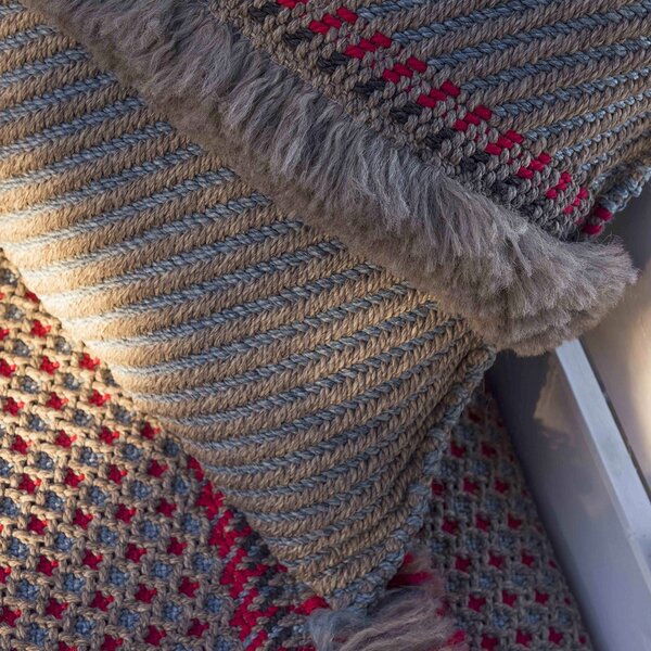 Gan designové zahradní polštáře Garden Layers Big Cushion Blue