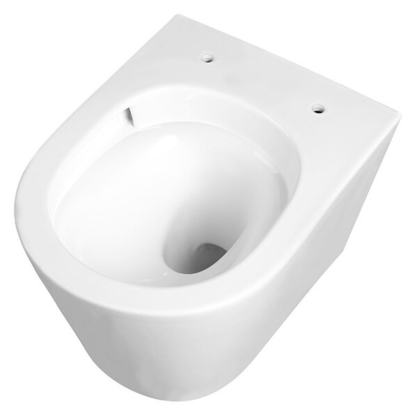BPS-koupelny Závěsná WC mísa se SoftClose sedátkem PRIMA WH TR 02, bílá