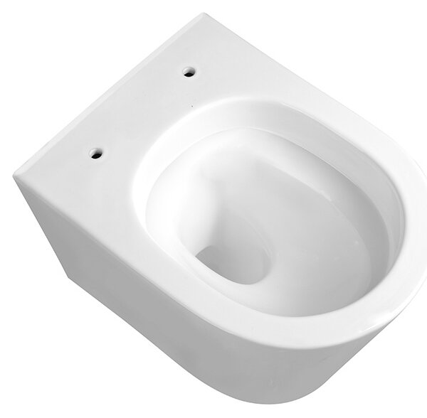 BPS-koupelny Závěsná WC mísa se SoftClose sedátkem PRIMA WH TR 02, bílá