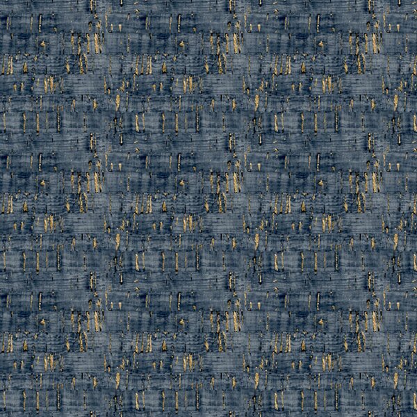 Vliesová tapeta na zeď, modro-bronzová, imitace korku, NHW1031, Perla, Decoprint