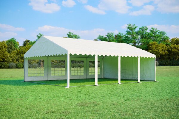 Párty stan 6x8 m PREMIUM - ohnivzdorný barva Bílá