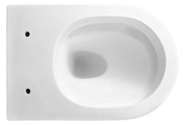 BPS-koupelny Závěsná WC mísa se SoftClose sedátkem MIZU WH TR 03, bílá