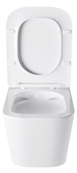 BPS-koupelny Závěsná WC mísa se SoftClose sedátkem AQUA WH 03, bílá