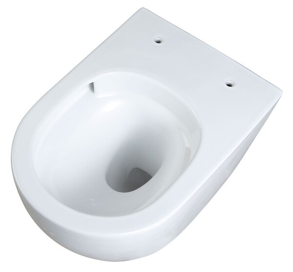 BPS-koupelny Závěsná WC mísa se SoftClose sedátkem MIZU WH TR 02, bílá