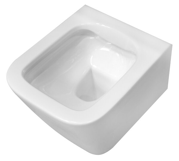 BPS-koupelny Závěsná WC mísa se SoftClose sedátkem AQUA WH 03, bílá