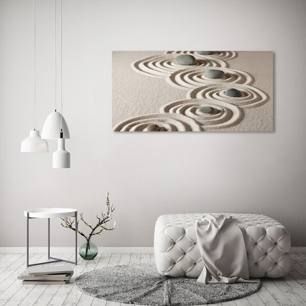Foto-obraz canvas na rámu Kameny zen písek oc-62705757