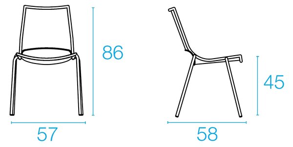 Emu designové zahradní židle Ala Chair