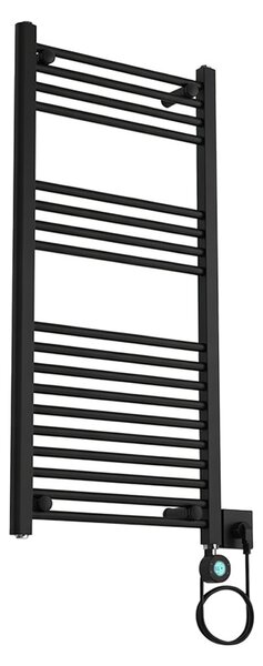 BPS-koupelny Elektrický koupelnový radiátor KATLA BL 250W, 50x100 cm, černý
