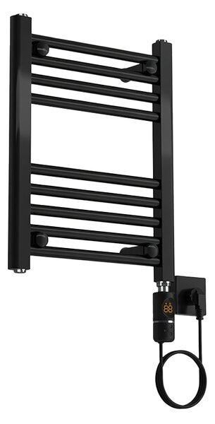 BPS-koupelny Elektrický koupelnový radiátor MANAM BL 300W, 40x50 cm, černý