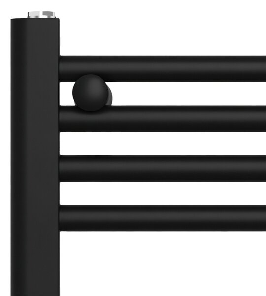 BPS-koupelny Elektrický koupelnový radiátor MANAM BL 300W, 40x50 cm, černý