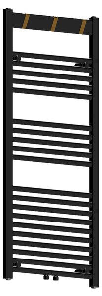 BPS-koupelny Koupelnový radiátor YASUR BL 2 494W, 50x120 cm, černý