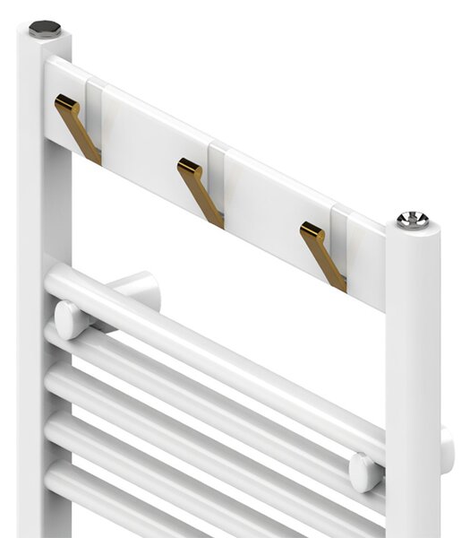 BPS-koupelny Koupelnový radiátor YASUR WH 2 494W, 50x120 cm, bílý