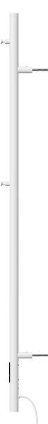 BPS-koupelny Elektrický koupelnový radiátor KASJAN WH 2 250W, 34,6x140,5 cm, bílý