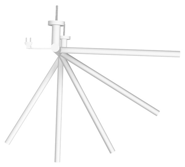 BPS-koupelny Elektrický koupelnový radiátor DORIAN WH 1 230W, 51,6x62,2 cm, bílý