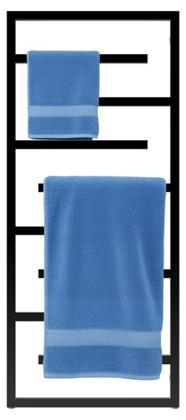 BPS-koupelny Koupelnový radiátor ANIKA BL 2 445W, 60x138 cm, černý