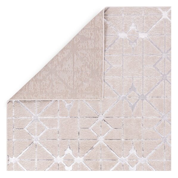 Koberec ve stříbrno-růžové barvě 170x120 cm Aurora - Asiatic Carpets