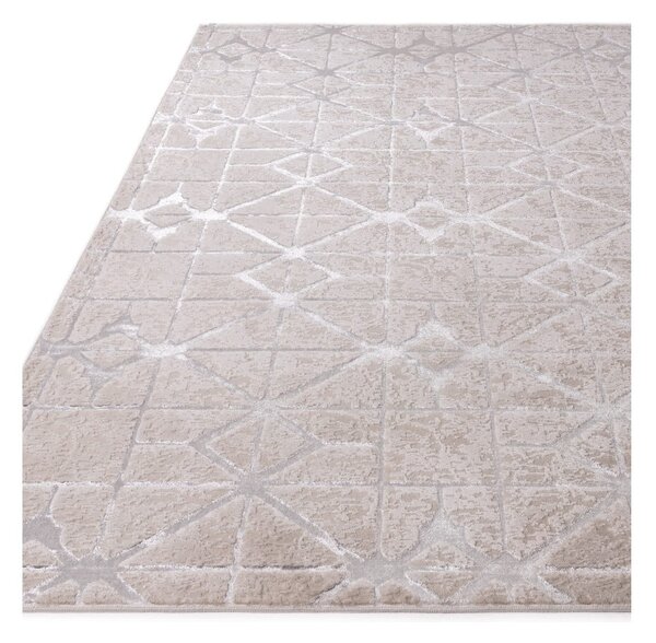Koberec ve stříbrno-růžové barvě 170x120 cm Aurora - Asiatic Carpets