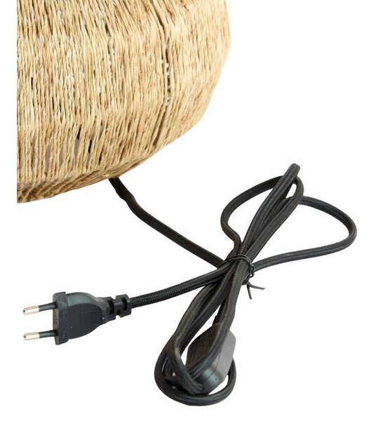 Stolní lampa v přírodní barvě se stínidlem z juty (výška 55 cm) Maruva – Light & Living