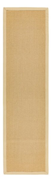 Béžový koberec běhoun 240x68 cm Sisal - Asiatic Carpets