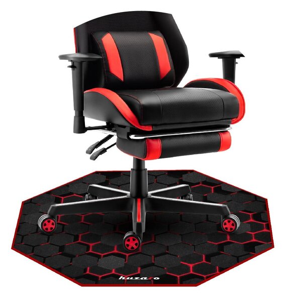 Podložka pod kancelářskou židli Floormaster 2 (černá + červená)