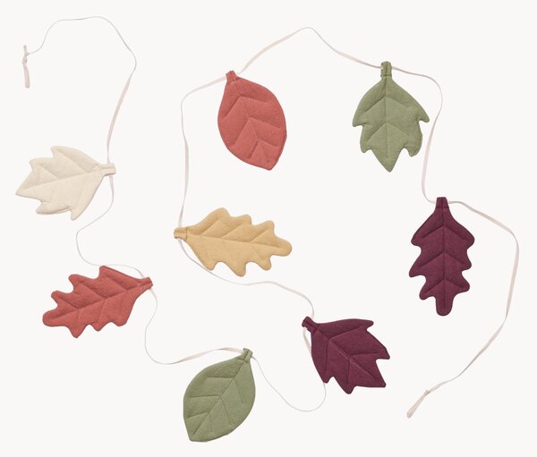 Bavlněná dětská girlanda Leaf