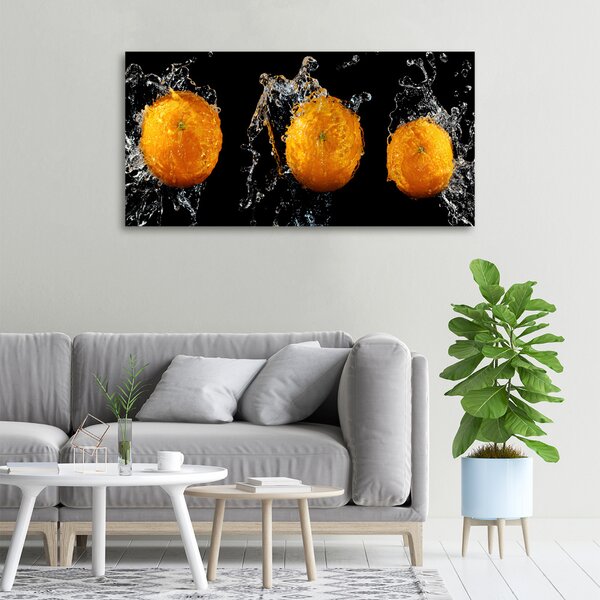 Moderní fotoobraz canvas na rámu Pomeranče a voda oc-63932923