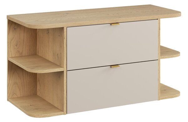 Comad Koupelnová skříňka pod deskové umyvadlo SET-DC B Cremona 100 kašmír/dub cremona