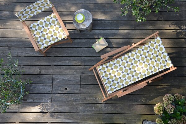 Jan Kurtz designová lehátka Deckchair