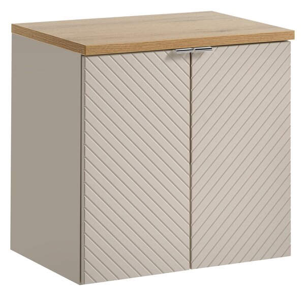 Comad Koupelnová skříňka pod deskové umyvadlo Viva Cashmere 60 kašmír/dub coast evoke